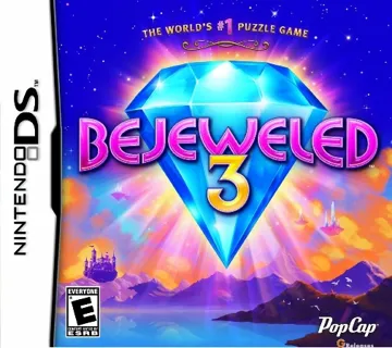 Bejeweled 3 (USA) box cover front